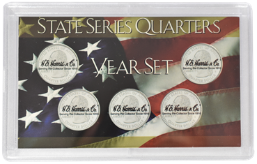 State Quarters 5-Hole Frosty Case