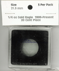 1/4 oz. Gold Eagle, 20 Cent Piece 