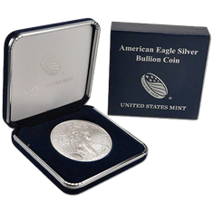 US Mint Silver Eagle Presentation Box
