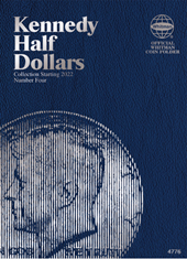 Kennedy Half Dollar #4 Folder Starting 2022 -