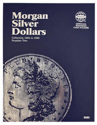 Morgan Silver Dollar Folder #2 1884 - 1890