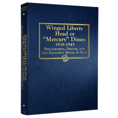 Mercury Dime Album 1916-1945