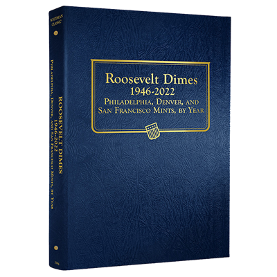Roosevelt Dime Album 1946-2022