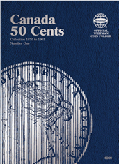 Canadian 50 Cents Vol. I 1870-1901