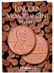 Lincoln Memorial Cent Folder #1 1959-1998