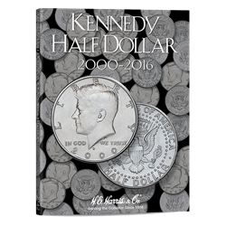 Kennedy Half Dollar Folder #3 2000-2016