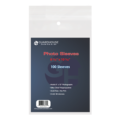 Shield Sleeve for 8 x 10 Photos & Prints