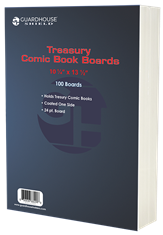 Backing Boards for Treasury Comics (10 1/4 x 13 1/2) - 100 pack