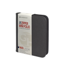 Mini 4 Pocket Zipper Folio for Trading Cards