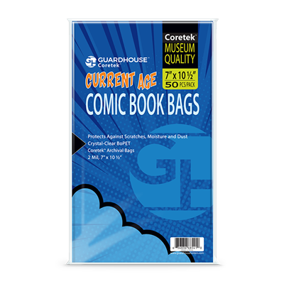 Coretek Comic Book Bag (2mil BOPET) - Current