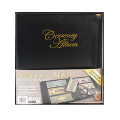 Whitman Premium Currency Album - Large Notes - Clear View