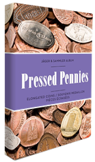 Album for Pressed Pennies Or Elongated Coins