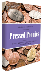 Album for Pressed Pennies Or Elongated Coins
