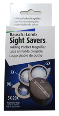 Folding Pocket Magnifier 5x to 20x