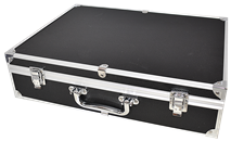 100 Slab Black & Aluminum Box - Front Handle