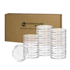 XL Coin Capsule Guardhouse holders - 250 Count Box.