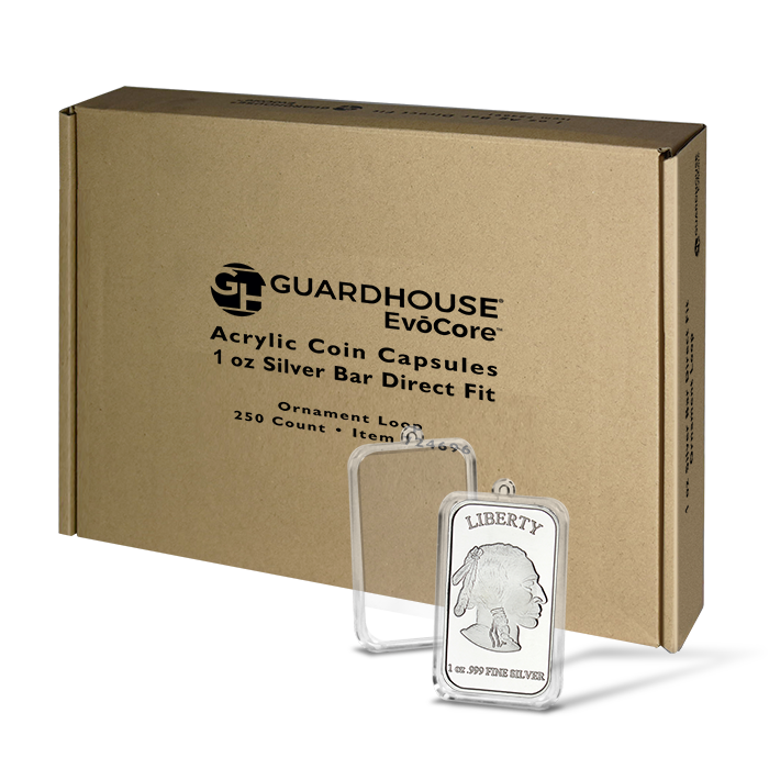 Evocore 1 Oz Bar Capsule With Ornament Loop 250 Count Box evocore-1-oz-bar-capsule-with-ornament-loop-250-count-box