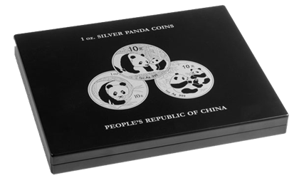 Collector Box - Panda 1oz Silver Coins