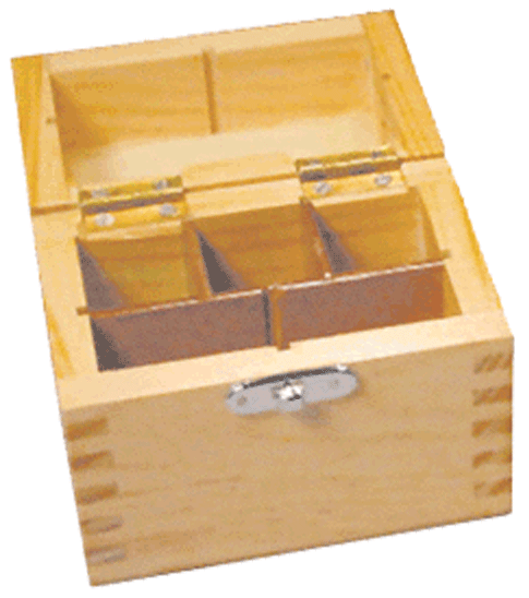 Gold Test Acid Box - Capacity for 3 bottles, stones and picks