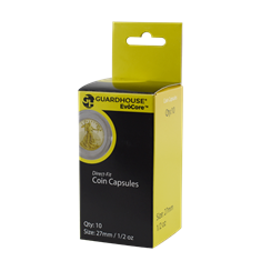 1/2 oz Gold Eagle Direct-Fit Coin Capsules - 10 Pack