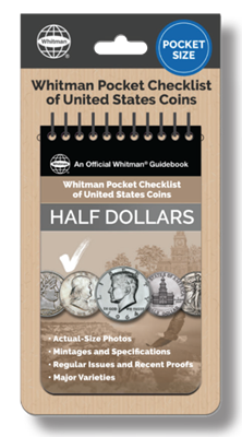 Whitman Pocket Checklist of United States Coins: Half Dollars