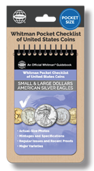 Whitman Pocket Checklist of United States Coins: Dollars & ASE