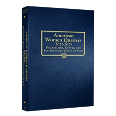 American Women Collection Album 2022-2025 Philadelphia, Denver, and San Francisco Mints