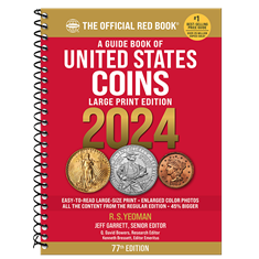 2024 Red Book Price Guide of United States Coins, Large Print