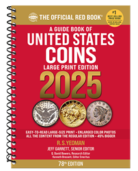 2025 Red Book Price Guide of United States Coins, Large Print