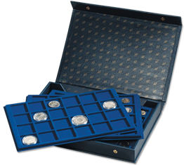 2 Tray Coin "Jewel" Box - MK4TBLLEER