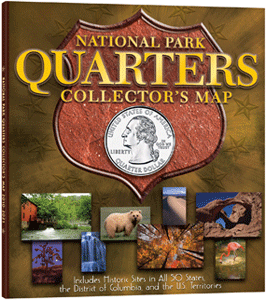National Park Quarters Collectors Map