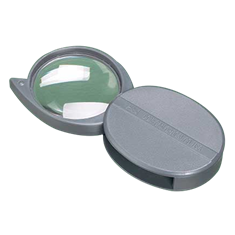 Magni-Pak Double Folding Pocket Magnifier - 3x, 4x, & 7x